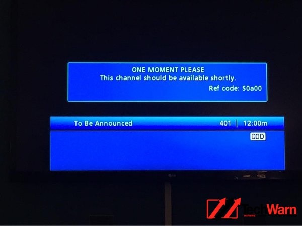 comcast ref code s0a00 error