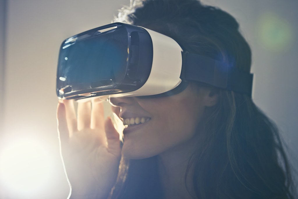 graphic of virtual reality