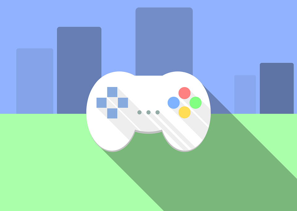 graphic of a gaming console