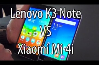 Lenovo K3 Note Vs Mi4i
